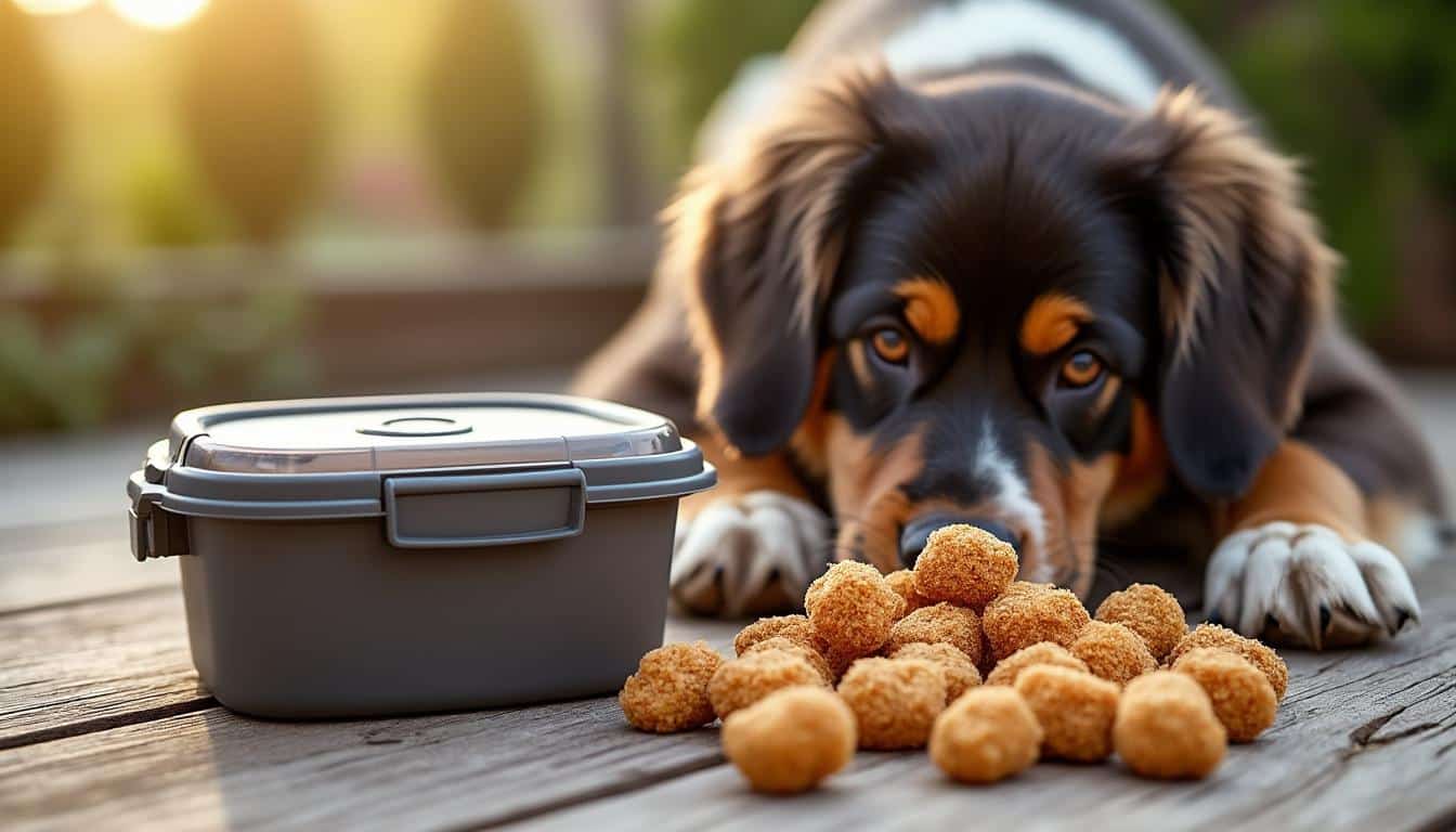 Conteneur de croquettes chien 15 kg : fraîcheur et conservation optimale