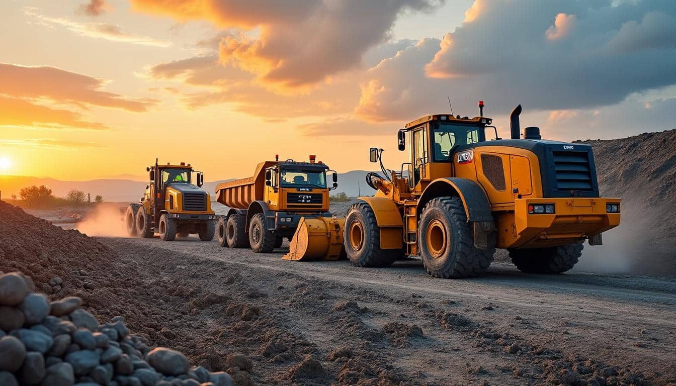 Illustration: Explorer les différents types d’engins du BTP et leurs usages spécifiques