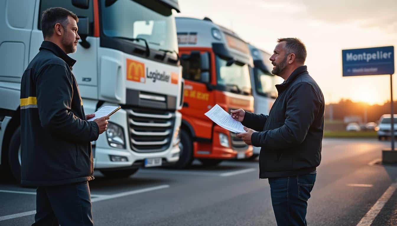 Illustration: Comment choisir son prestataire de transport routier à Montpellier ?