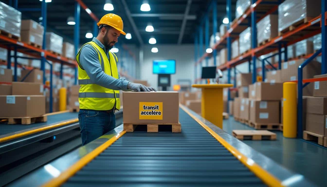 Illustration: Qu’est-ce que signifie un colis en transit accéléré dans la logistique moderne ?