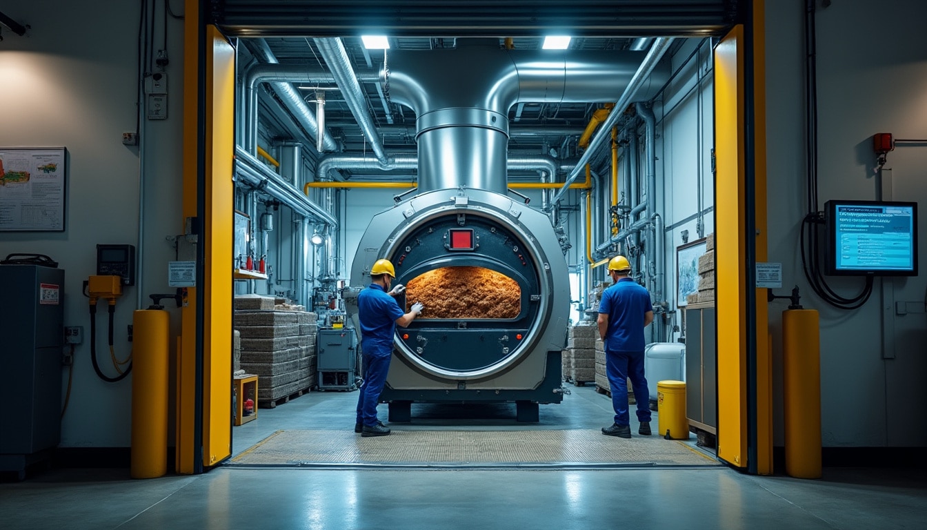 Illustration: Comprendre ce qu’est une chaufferie verte et ses technologies principales