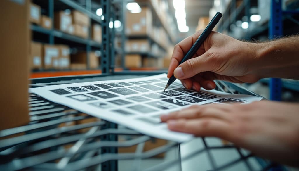Pictogramme de stockage : sécurité et organisation en entrepôt