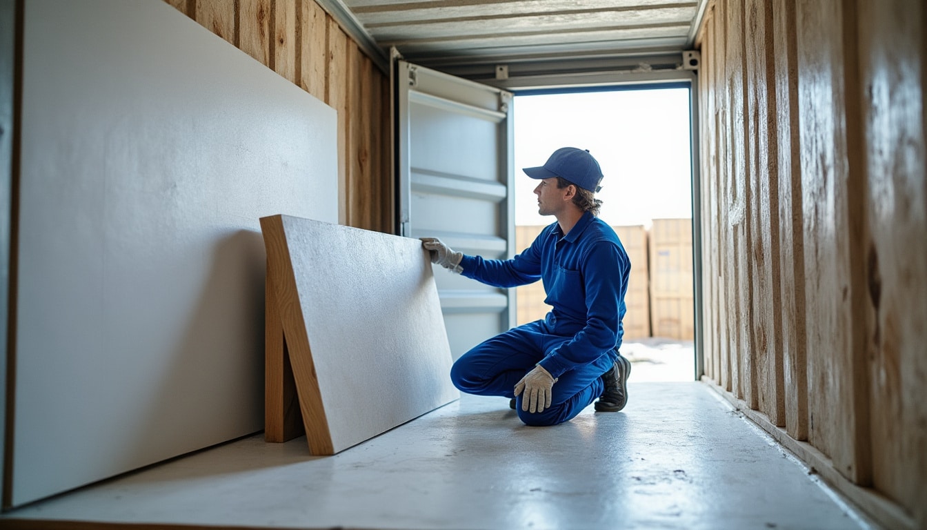 Isolation du conteneur pour œuvres d’art : protéger et conserver durablement