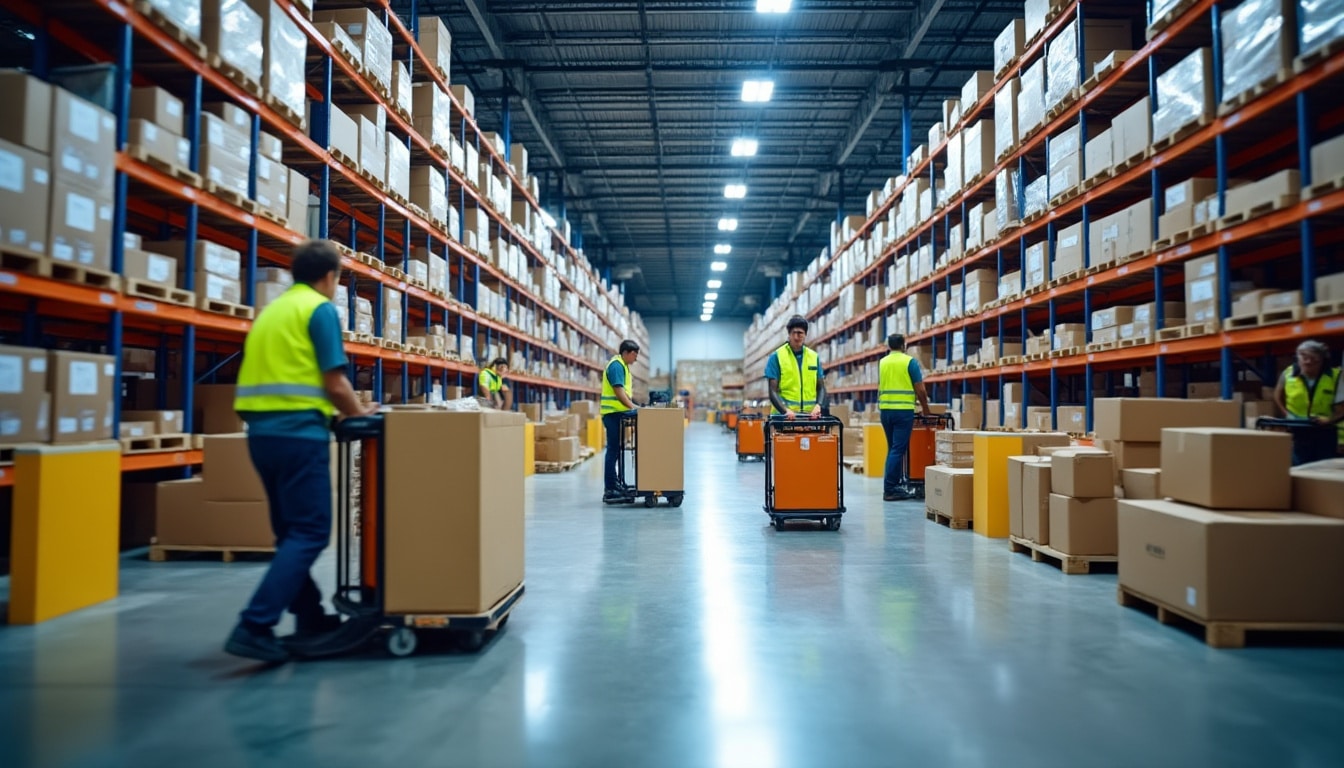 Illustration: Les bases essentielles de la logistique dans le commerce moderne