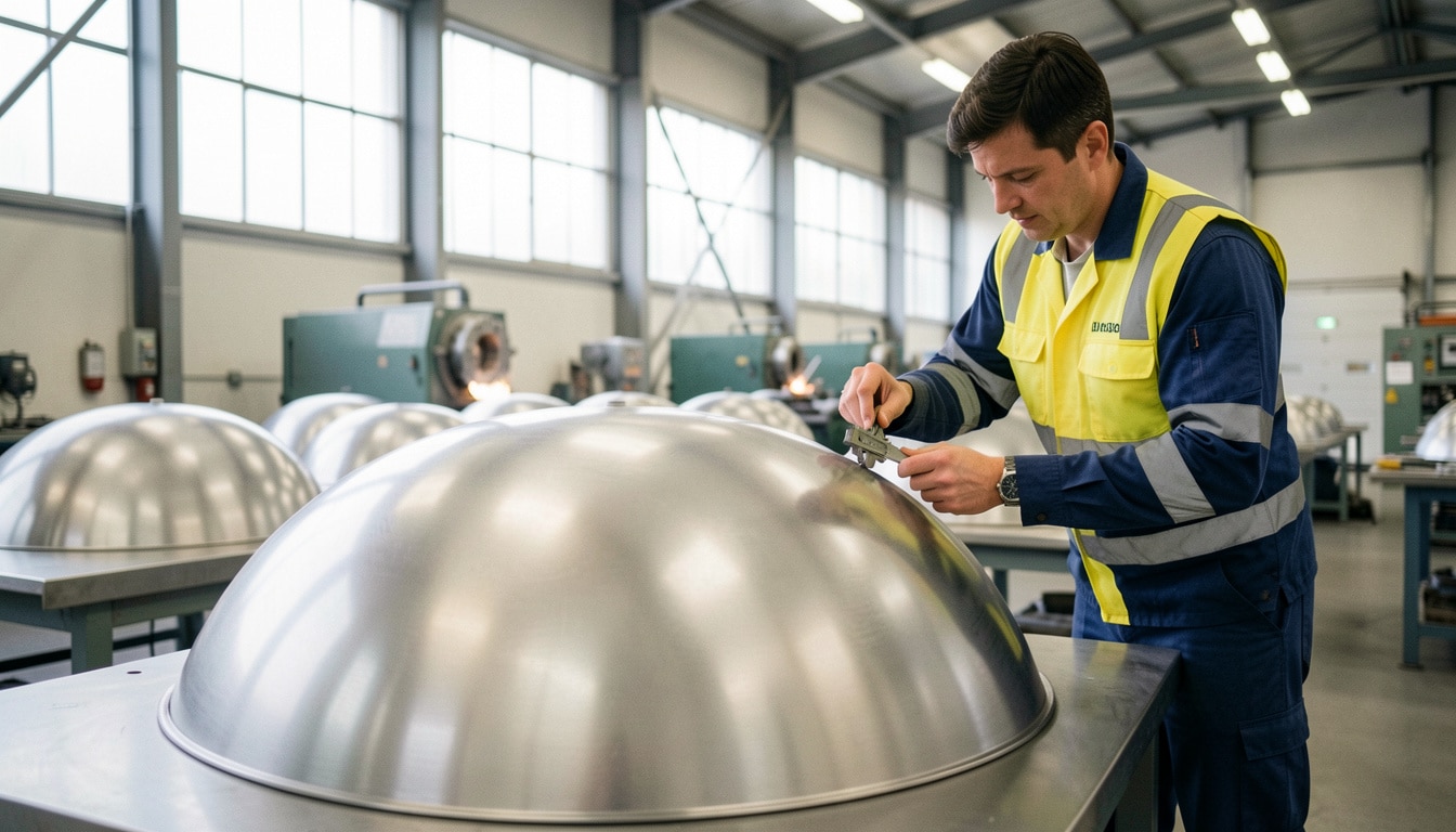 Fond bombé en acier : rôle, normes et fabrication