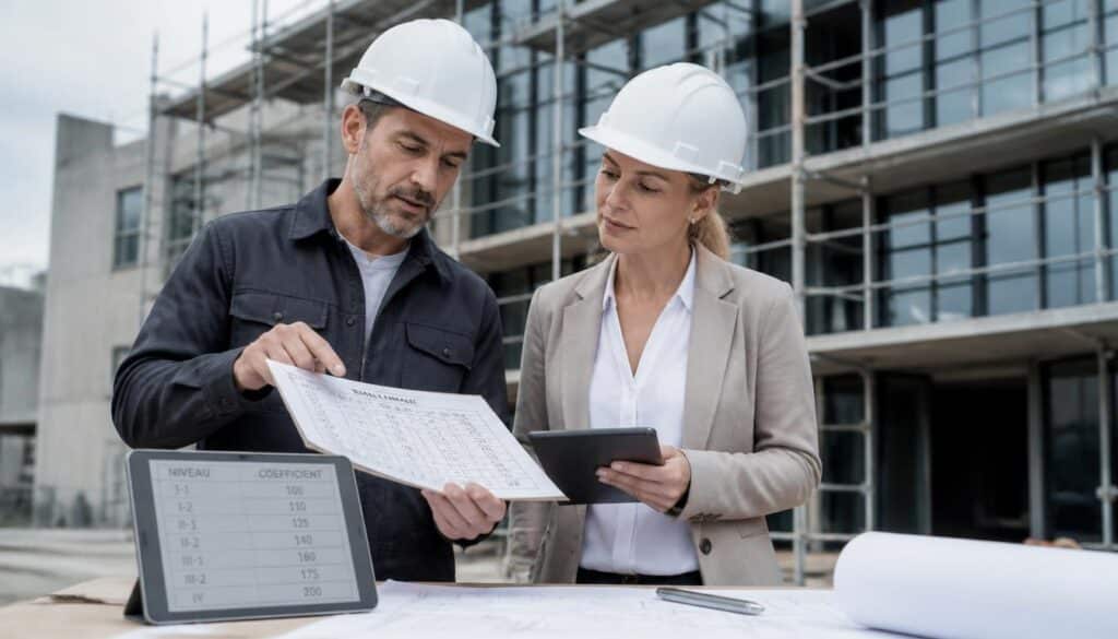 Grille des salaires du bâtiment en 2026 : mode d’emploi